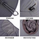 CTRLEND sun hat summer sun protection hat men Korean style breathable trend fisherman hat outdoor fishing removable sun hat covering face dark gray 12cm large hat brim [hat + mask]
