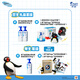 Haifei Pingu limited foam shampoo gift box 360g*2+180g for men and women oil control fluffy anti-dandruff shampoo