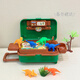 Shantoulin Village Kinderhaus spielen Spielzeug simulierte Kleber Kleber Dinosaurier Haustier Juwely Schultasche Aufbewahrung Schreibtisch Treasure Box Geschenk Spielzeug M9922b Dinosaurierschule Schultasche