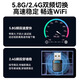 Yuhelian Wifi6 Wireless Network Card Bluetooth Two-in-One Desktop Computer Special Wifi Receiver USB Interface External Dual Band Gigabit High-speed Home Drive-free AX1800 [wifi6+ Bluetooth/5G Dual Band Free]