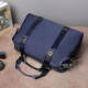 Bolsa de viaje de Walker Shop para hombres Ligeros Ligeros Ligeros Mano de viaje Bolguía de mano de gran capacidad Bolsa de hombro de viaje de corta distancia Bag Casual Fitness Blue Modelo de separación húmedo y seco de húmedo gran tamaño [50*22*28 cm]