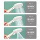 Affichage numérique ultime Mural de taille nouvelle taille pulvérisation Ambient Light Piano Key Storage Shower Shower Set Full Copper Set Milky White Copper Water Waterway 1047 Ambient Light Storage Rack