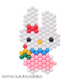 MPPMCK Water Mist Magic perle magique épingle à cran de haricots pour enfants Diy Fabriqué à la main