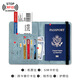 RFID PASSPORT BAG PU Leder Multifunktion können SIM-Karten-ID-Vorhautabdeckung Passport-Clip-Reisetasche schwarz ** 22,5 15 2 cm halten
