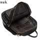 Kangaroo backpack for women with high-end light luxury brand high-end feeling 2025 latest large capacity travel backpack for girls black