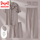 Catman (Miiow) Pajamas masculin 2025 nouvel ensemble en trois pièces de pantalon à manches courtes en coton pur pour les styles minces d'été, peut être porté à l'extérieur avec des vêtements maison de plus grande taille lmsj9274 l recommandés 100-125jin [Jin est égal à 0,5 kg]