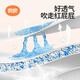 Liangliang (liangliang) baby urine septum disposable waterproof and breathable newborn baby care pad large children's size mattress [Whale Orange Pack] 46 pieces * 1 pack 330 * 450