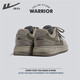 Warrior officiel de chaussures masculines d'été Nouvelle-planche polyvalente chaussures de planche à la mode masculine baskets décontractées gris / green militaire 41