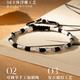 KZD Old Phoenix Pure Silver 9999 Landed Bamboo Bracelet Men's Sterling Silver Boys' Bracelet Feeling Birthday Gift for Men Jieshi Gaosheng Pure Silver 999 Bracelet About 10 Grams