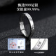 Mansheng 999 pure silver glacier ring men's single ring unisex trend adjustment birthday practical gift for boyfriend 999 pure silver glacier ring