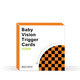 Zweiter Bär spielen House Early Education Visuelle Inspiration große Karte Schwarz -Weiß -Karten Neugeborene Baby -Farbtraining Bildung Spielzeug Schwarze und rote Flash -Karte 20 B Styles