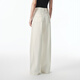 Peacebird Damen-Jeans hoher taillierter Scimitar im Herbst lose schlampige Banane mit breitem Bein Denim White XL