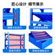 Yimeiyou étagères étagère de stockage entrepôt épaissis de stockage de stockage épaissis de la maison de rythme de la gamme multicouche étagère à quatre couches industrie de l'étagère à quatre couches [880 kg] longueur 100 largeur 50 hauteur 200 [blanc par défaut]