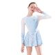 Children's swimsuit girls one-piece 2025 new girls sun protection swimsuit middle and large children junior high school students cute swim skirt blue Minnie 110 100 height 100-110cm weight 25-35Jin Jin is equal to 0.5 kg
