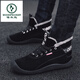 Woodpecker cotton shoes for men in winter warm plus fleece waterproof Martin boots high top shoes for men Korean large size trendy shoes Northeast snow boots men 878 gray is small and needs to be larger one size shot 40