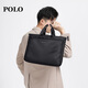 POLO briefcase men's business handbag men's 14/15.6-inch computer bag conference file bag business trip shoulder bag