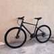 
Xidesheng gravel road bike 700C aluminum alloy thick-tire melon car 21/24/27 speed commuting and transportation flat road bike black racing model 21 speed
