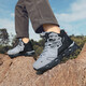 Camel Outdoor Camel Herrenschuhe Wanderschuhe High Top Sports Schuhe wasserdichte Nicht-Schlupf-Outdoor Outdoor Casual Wear-Resistant Wanderschuhe Herrenschuhe LT/3895 Black Plush Style 38 38