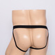 Zi Jiafu men's sexy thong sexy men's sexy briefs briefs adult underwear hollow T-string white one size