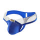 Men's sexy underwear can be sexy underwear thong men's sexy new style gay lesbian ice silk 2XL sapphire blue