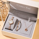 Regalo de cumpleaños del Día de la Mujer de Colevkie para que las niñas dan a sus novias, Bestie, Madre, Feeling Practice Feeling 9215 Silver Shell Purple Diamond [ + Regalos Set + Bracelet +