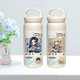 Chengliu Zeit und Raummalerei Reisender Peripheral Thermos Cup Cartoon Fan Ain Luo Xia Lu Chen Ye Xuan Silan Hand Cup tragbare Kaffeetasse 350 ml AA3883 Silan
