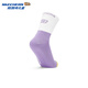 Skechers Skechers children's unisex mid-calf socks for girls lavender purple sweet pink soft and comfortable socks L424K076 lavender purple/sweet pink/04MD one size 130 L