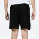 Adidas Cotton Shorts Men's Summer Knitted Sport Pants Breathable Three-Stripe Casual Five-Cross Pants IC1484 S 120-135Jin [Jin equals 0.5 kg]