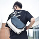 Funktionelle Crossbody -Tasche für Männer und Frauen Umhängetasche Multifunktionale große Kapazität kleiner Umhängetaschen Kontraste Farbportasche Blau Schwarz 1656 Straight Ship vom Ursprung