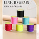 No. 72 jade wire 100 meters cord DIY hand-woven rope jewelry wire color Chinese knot red rope No. 72 jade wire red 1mm/100 meters