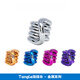 Tangle Twist Metal Series Decompression Artifact Adult ADHD Focus Training Toy Rope 12605Silver Silver