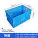 Panier de roulement en plastique épaissi des grands grands fruits et légumes Panier de stockage de fruits et légumes Panier de travail Logistique Panier de tri Factory Panier de rangement d'étagère de rangement de rangement de rangement de rangement et de tri