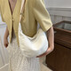Sacs de mode pour femmes Sacs de bodal de bodal polyvalent japonais simples pour les étudiants sacs de boulettes de grande capacité pour la mode 805 blanc
