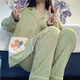Tandian Pajamas Женские весенние и осенние брюки с длинным рукавом Лето 2025 Новый сладкий и милый набор осенних и зимних домашних костюмов 3882 м: [75-100JIN [Jin равняется 0,5 кг]]]