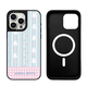Red Apple (RED APPLE) adapted to CASE joint Miffy Rabbit Katie Apple 16promax mobile phone case iphone15 mirror protective case 14pro magnetic MagSafe acrylic 13 cute card CASE [CS15259 Miffy Bear] upgraded version white frame