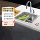 Kohler Kitchen Sind 304 из нержавеющей стали Pro под подготовкой маленькой танки Стол Средний остров Стол Стол Стол Умывание бассейна.