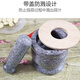 Qinkai stone garlic mortar garlic masher garlic masher household grinding hammer stone mortar garlic mortar manual operation smashing garlic jar 11cm polished large original stone mortar hammer