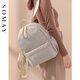 Somay sac à dos pour les femmes 2025 Nouveau sac de toile polyvalent de banlieue Voyage petit sac à dos grande capacité d'étudiant sac à école sac