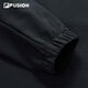 FILA FUSION Fila trendy brand woven jacket men's 2025 winter new fashion casual loose lapel jacket black-BK L 175/96A/L