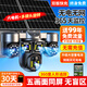 汉霓5G太阳能摄像头无电无网终身免流量高清360度全景全彩夜视追踪手机远程家用免wifi农村室外监控器 六电机三镜头旋转+终身免流+20W双太阳能板