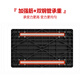 Leyou Baiyi small trolley flat trolley 90*60cm 5 inch TPR light sound wear-resistant load-bearing 900 Jin [Jin equals 0.5 kg] decoration moving small trailer transport truck small puller pull truck folding trailer