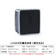 Car trash can Car storage box Multi-function trunk storage box Foldable trash can Automotive supplies L3884 houndstooth clip model [black]