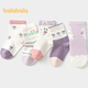 Balabala socks, autumn infant and toddler mid-calf socks, soft and elastic, boneless, hand-sewn, five pairs set 209925172214
