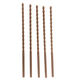 Longitud total de 350 mm Twist extendido Bit de perfil de acero perforador de vástago de vástago recto que contiene cobalto de perforación 12350 mm de 12350 mm