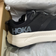 Hoka One OnTransport WAY RESISTANT SHIKing Shoes Showing Showing Sports Sports Sports 11153 Blanco y negro 1123153-BKLB Spot 40.5