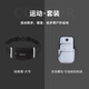 GPHF running mobile phone bag sports waist bag 2025 new women's special bag small equipment storage tool women's lightweight belt classic black water-repellent upgraded version + arm bag one size