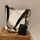 Nanfeng Chio2nd Bolería blanca suave Bolsa Bolsa para mujeres Corea Minimalista Minimalista Bag Bag Bag Bag Shoulder [Galería blanca suave] Bolsa de bolsas