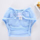 
Wei Jie Diaper Fixed Mesh Baby Newborn Baby Pants Summer Thin Breathable Baby Pants Washable Meson Artifact Diaper Band M Size (Light and Thin Mesh Breathable) 1 piece Pack Yellow + Blue (2 packs)