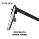 BOLON暴龙眼镜2025新品钛金属眉架男方形近视眼镜框BA7028 B11