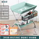 Lilang diaper table foldable simple baby care table crib baby changing table newborn touch diaper table - green mobile model + three-piece set